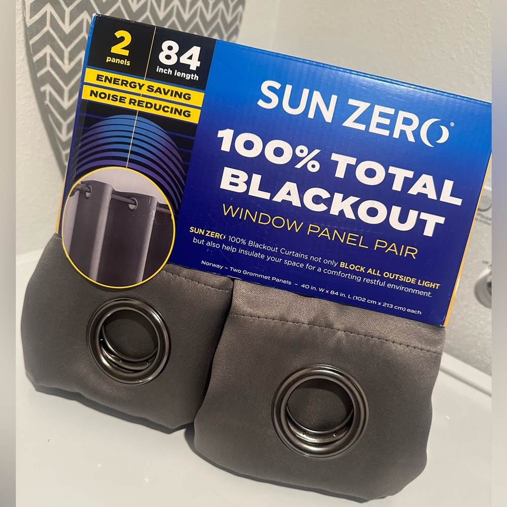 Blackout curtains